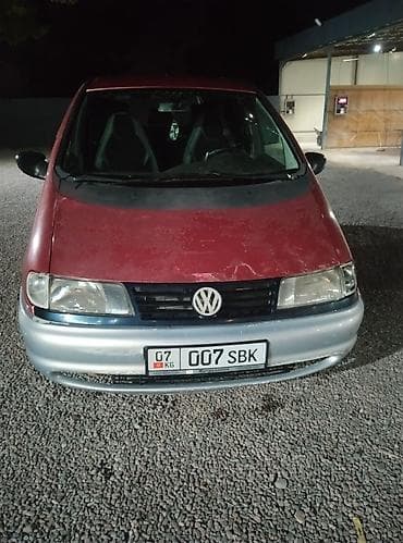 Унаа сатуу: Volkswagen Sharan: 1998 г., 2 л, Кол менен иштөөчү, Бензин, Вэн/Минивэн — 6