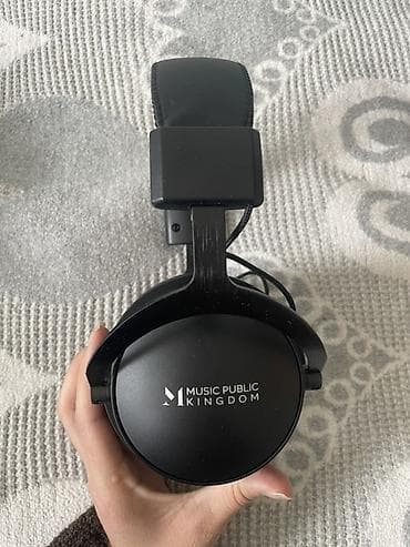 dj mic: Проводные полноразмерные наушники, цвет - Черный — 3