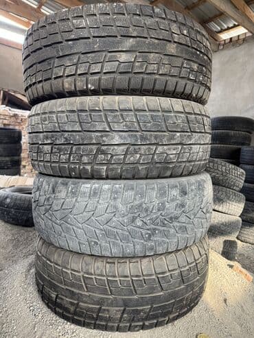 покрышка от трактора бу: Шины 245 / 55 / R 19, Зима, Б/у, Комплект, Внедорожные (АТ/МТ), Япония, Yokohama — 1