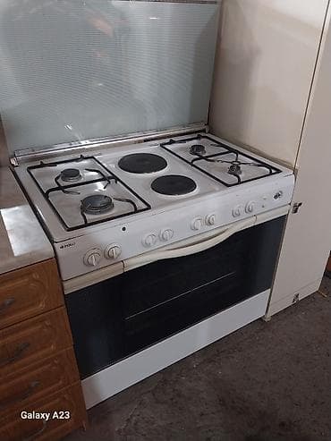 fre fire: Газовая плита с духовкой Indesit - Комбинированная варочная — 1