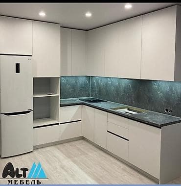 габаритные размеры кухонной мебели: Кухонный набор на заказ, По договорённости, Дизайн, проект — 8