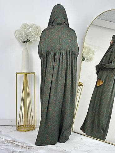 платье вязаное: Повседневное платье, Осень-весна, Длинная модель, Оверсайз, Стандарт — 3