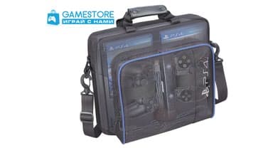 сумка для: Сумка для PS4 вмещается полностью весь комплект — 1