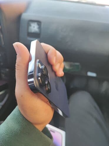 iphone xs max цена в бишкеке бу: IPhone 14 Pro Max, Б/у, 256 ГБ, Deep Purple, Зарядное устройство, Защитное стекло, Чехол, 87 % — 4