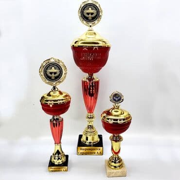 продаю медали: Кубок с гравировкой, любой логотип и любой текст входит в стоимость — 1