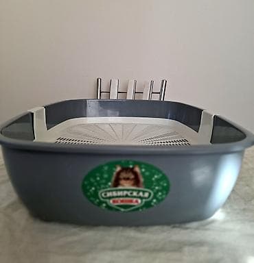 расческа для котов: Лоток для кошек с решёткой «Сибирская кошка» + когтеточка-деревце Цена — 2