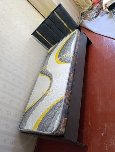 двухъярусные кровати для взрослых в бишкеке: Односпальная кровать, Новый, С матрасом, длина - 2 см — 7