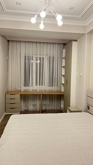 советская бокомбаева: 2 комнаты, С мебелью полностью — 1