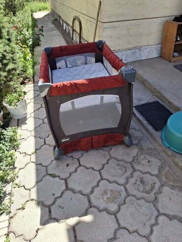 кровать манеж чико: Манеж-кровать, Складной — 5