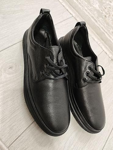 полу ботинки: Цена 0с размер 43 Кожаные кеды/полуботинки производство — 1