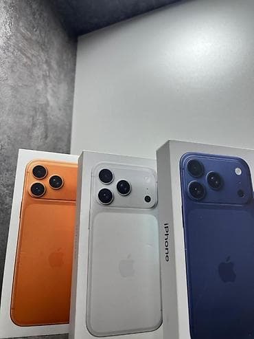 IPhone 17 Pro Max, Новый, 1 ТБ, Оранжевый, Коробка, 100 %