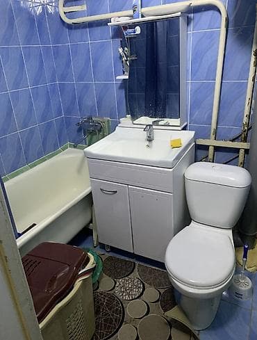 70: 2 комнаты, 44 м², Кок-Жар мкр 104 серия, 5 этаж, Евроремонт — 5