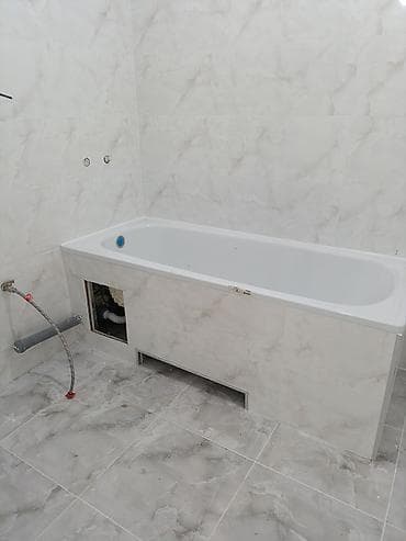 резка плитки: Плиточные работы под ключ: ванная/санузел/душевая - Профессиональная — 9