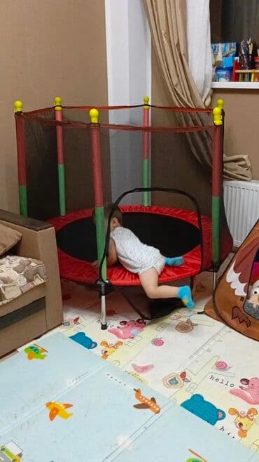 домик для: Батут Каркасный, Новый — 2