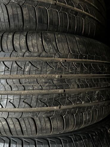 шины и диски на хундай портер 2: Шины 215 / 55 / R 17, Лето, Б/у, Пара, Легковые, Корея — 2