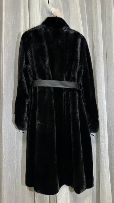адежда: Шуба, Норка, По колено, XL — 4