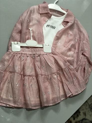 Комплект, цвет - Розовый, Новый