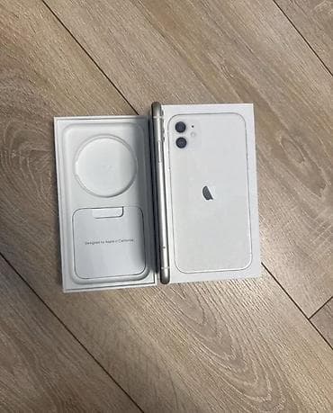 redmi note 11 e: IPhone 11, Б/у, 128 ГБ, Белый, Зарядное устройство, Чехол, Кабель, 78 % — 6