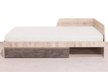 односпалка кровати: Кровать односпальная Джаз, Каштан найбори Светлый, Анрэкс (Беларусь) — 4