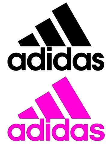 Набор наклеек с логотипом adidas - Два варианта цвета: классический at lalafo.kg Набор наклеек с логотипом adidas - Два варианта цвета: классический