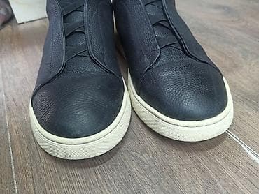 Босоножки, сандалии, шлепанцы: Мужские кроссовки, 42, Б/у, цвет - Черный, Самовывоз — 3