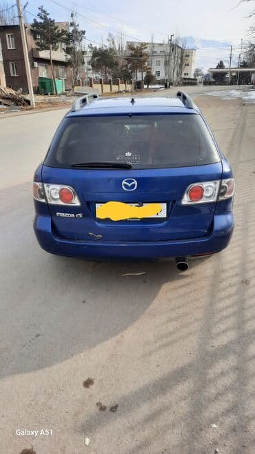 купить электромопед в бишкеке: Mazda 6: 2003 г., 1.8 л, Механика, Бензиновая, Универсал — 1