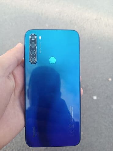 телефон redmi not 8: Redmi, Redmi Note 8, Колдонулган, 64 ГБ, түсү - Көк, 1 SIM, 2 SIM — 2