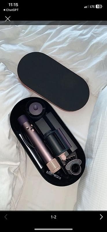 Мультистайлер Dyson, Для выпрямления