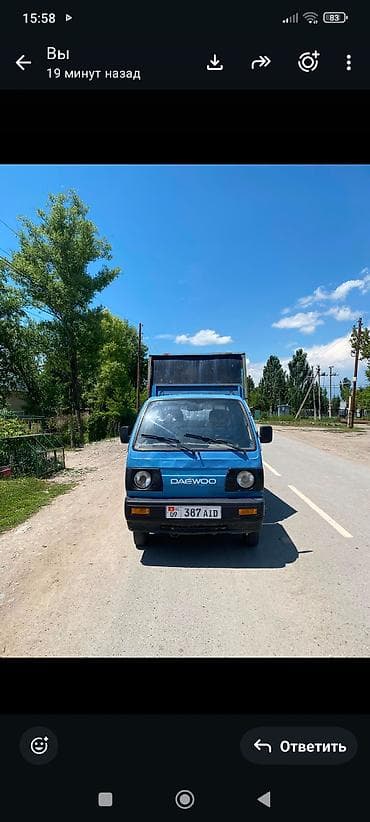 мини экс: Daewoo мини-самосвал (малотоннажный грузовик) - Компактный городский — 1