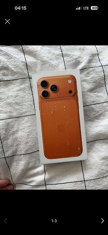 apple pencil 1: IPhone 17 Pro Max, Оранжевый, Коробка — 1