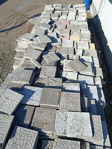 бетонный блок: Брусчатка Б/У продается Описание: - Материал: вибропрессованный — 3