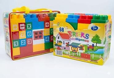 play stations: Конструктор Bricks Intelligence, 68 деталей - Набор крупных — 1