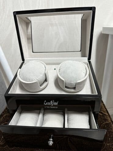 ночь охрана: Продаю шкатулку для автоподзавода двух часов и выдвижным ящиком снизу — 2