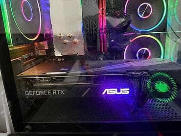 купить консоль: Компьютер, ядер - 6, ОЗУ 16 ГБ, Игровой, Б/у, AMD Ryzen 5, NVIDIA GeForce RTX 3070, SSD — 6
