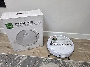 умный очки: Робот-пылесос Elari SmartBot Brush - Уборка 2-в-1: сухая и влажная — 2