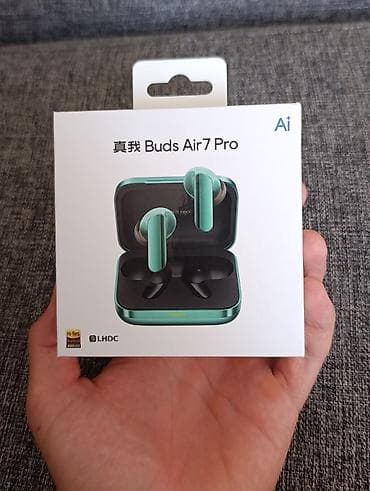 pixel buds a: Беспроводные вакуумные наушники, Realme, Новый — 1