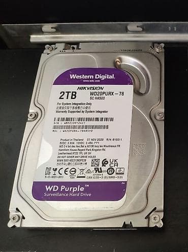hyper x cloud: Накопитель, Б/у, Western Digital (WD), HDD, 2 ТБ, 3.5", Для ПК — 1