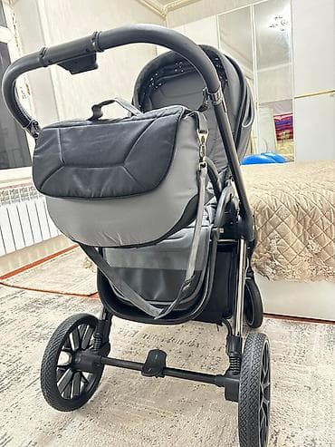 мини коляски: Прогулочная коляска Tiny Ti (бренд на раме) в универсальном — 8