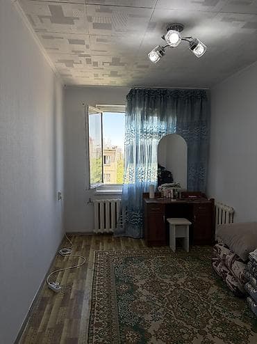 45: 2 комнаты, 45 м², Кок-Жар мкр 104 серия, 5 этаж, Косметический ремонт — 3