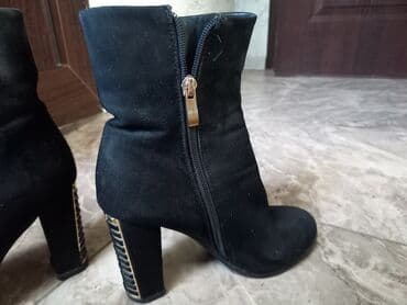 осенний обувь: Ботильоны замша 37р — 3