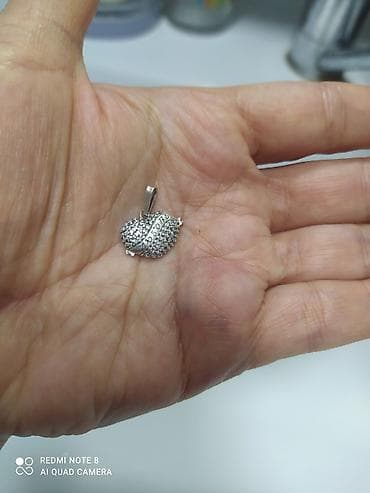 серебро 1000: Кулон серебряный. 925 проба. 500 сом — 2