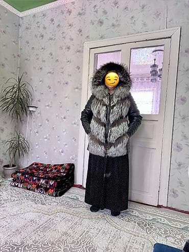 женские зимние куртки: Пуховик, Короткая модель, С мехом, XL, 2XL, L — 2