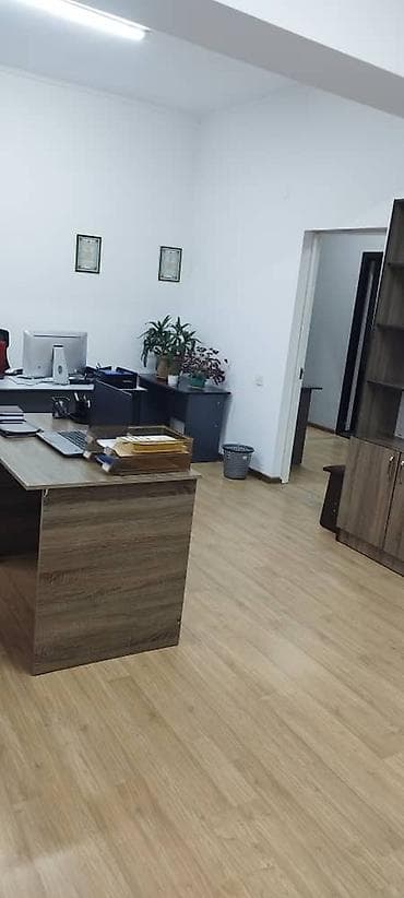 настольный офисный набор для руководителя: Комплект офисной мебели, Стул, ДСП, цвет - Коричневый — 2