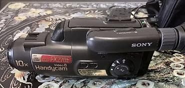 Техника жана электроника: Видеокамера Sony Handycam CCD‑FX270E (PAL), формат Video8 — 1