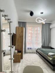 квартира бишкек долгосрочная: 1 комната, Агентство недвижимости, Без подселения, С мебелью полностью — 5