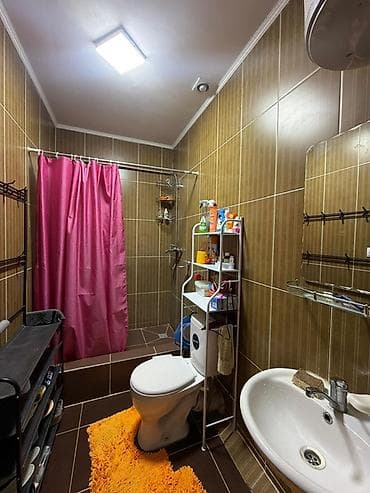 чистый дом: 45 м², 1 комната, Балкон застеклен — 6