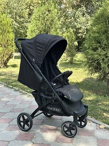 gestalt excalibur: Прогулочная коляска GRACE KID, черная - Легкая городская модель с — 1