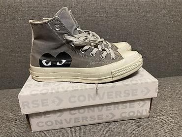 конверс кеды: Мужские кроссовки, 39, Converse, Б/у, цвет - Серый — 3
