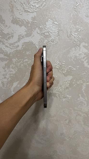 iphone 16 mini: IPhone 16 Pro Max, Б/у, 256 ГБ, Natural Titanium, 92 % — 5