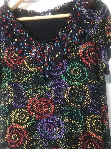 armani code: Повседневное платье, Турция, Лето, Длинная модель, Трикотаж, Трапеция, 2XL — 4